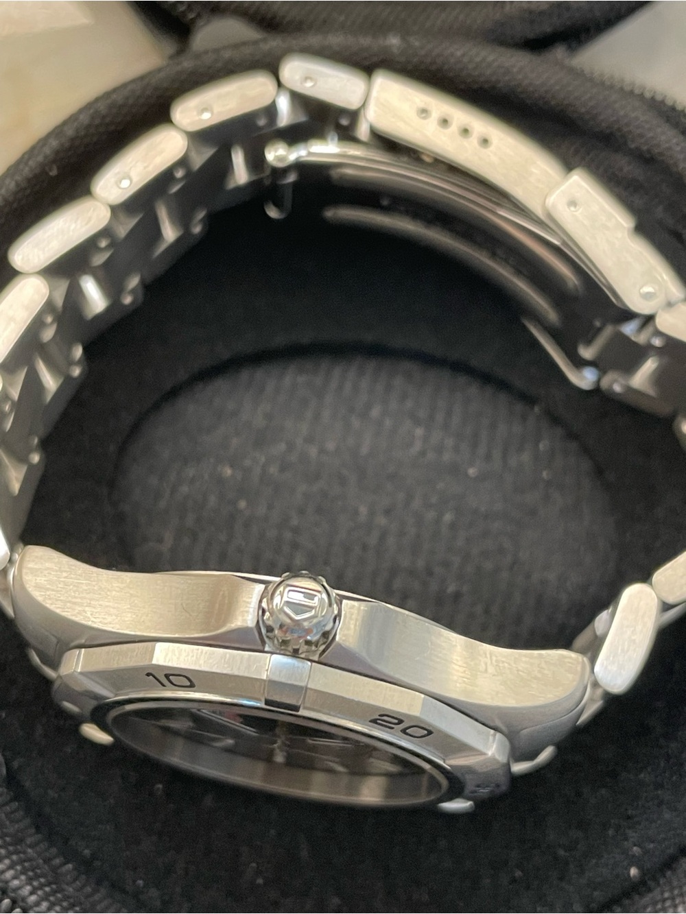Tag Heuer Aquaracer Black Dial Quartz Watch WAF1110.BA0800 - Picture 11 of 11